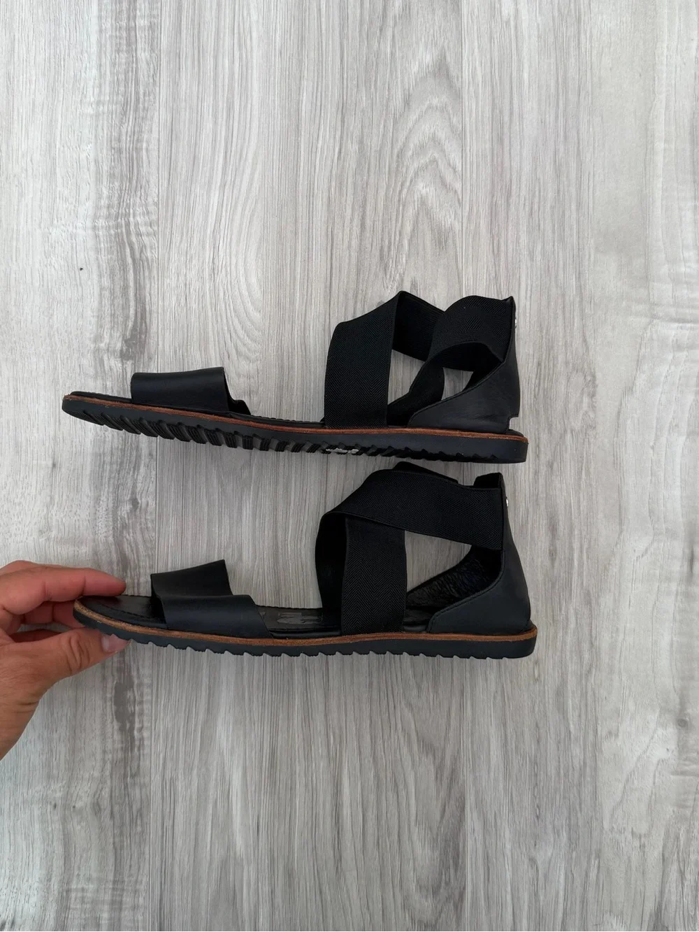 Sorel Women's Ella Sandals in black
